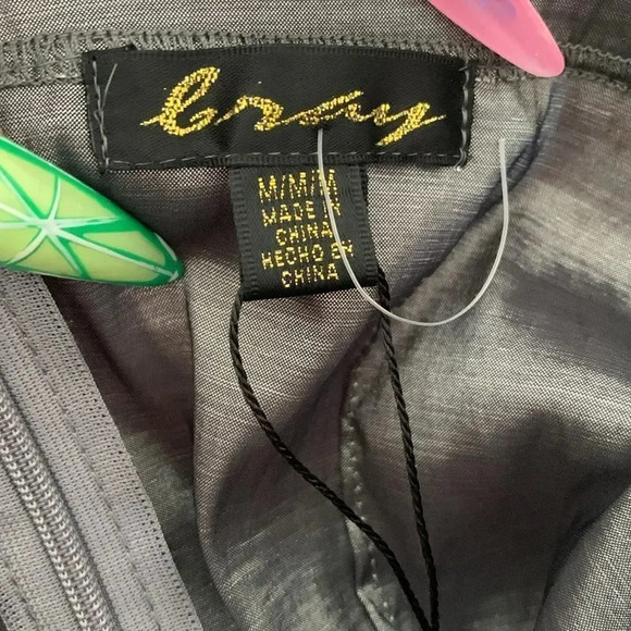 Cray Silver Strapless Bow Dress - Picture 5 of 6